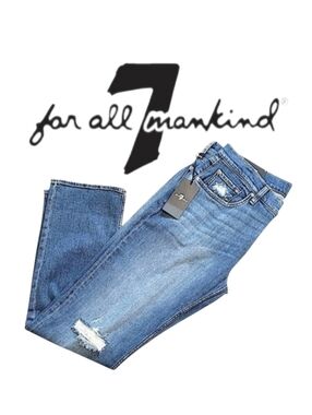 7 For All Mankind Men's Blue Jeans 36 Waist